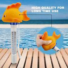 Carica l'immagine nel visualizzatore di Gallery, Termometro Piscina, Aiglam Galleggiante con Grandi Dimensioni con...