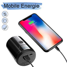 Carica l'immagine nel visualizzatore di Gallery, Pompa ad aria elettrica per auto, compressore elettrico con batteria, Tipo B