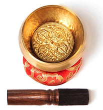 Carica l'immagine nel visualizzatore di Gallery, Campana Tibetana Armonica 7 Metalli 12 cm Originale del Nepal campana 12cm - Ilgrandebazar