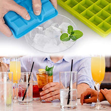 Carica l'immagine nel visualizzatore di Gallery, JIALING Ice Cube Tray,Stampo Ghiaccio Silicone con Coperchio, 3 Pezzi Stampo...
