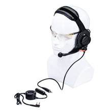 Carica l'immagine nel visualizzatore di Gallery, Zeadio - Auricolari on-ear con microfono girevole e PTT resistente per... - Ilgrandebazar