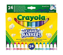 Carica l'immagine nel visualizzatore di Gallery, Crayola-24 Pennarelli Lavabili, Punta Maxi, Assortiti, per Scuola e Tempo... - Ilgrandebazar