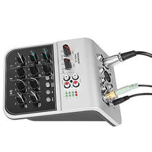 Carica l'immagine nel visualizzatore di Gallery, Neewer NW02-1A Mixer Console 2 Canali Economico per Microfono a 2 Channel - Ilgrandebazar
