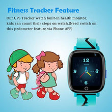 Carica l'immagine nel visualizzatore di Gallery, GPS Smartwatch per Bambini,GPS Tracker Regalo Ragazzi GPS-Blu - Ilgrandebazar
