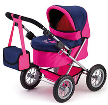 Carica l'immagine nel visualizzatore di Gallery, Bayer Design 13013 - Passeggino per Bambole Trendy Rosa/Blu - Ilgrandebazar
