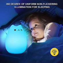 Carica l'immagine nel visualizzatore di Gallery, Luce Notturna LED , Omitium lampada per i bambini gatto di ricarica... - Ilgrandebazar