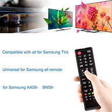 Carica l'immagine nel visualizzatore di Gallery, universale Telecomando per Samsung 4K HD TV LED LCD Smart Black - Ilgrandebazar