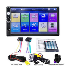 Carica l'immagine nel visualizzatore di Gallery, 17,8 cm Doppia Din Car Audio Stereo Bluetooth Touch MP5 Player USB FM... - Ilgrandebazar