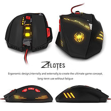 Carica l'immagine nel visualizzatore di Gallery, ZELOTES T90 Mouse da Gioco, ad Alta Precisione 9200 DPI Gaming con...