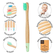 Carica l'immagine nel visualizzatore di Gallery, Wild &amp; Stone | Spazzolino da denti per bambino in bambù organico | Quattro... - Ilgrandebazar