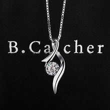 Carica l'immagine nel visualizzatore di Gallery, B.Catcher collana da donna in argento con pendente zircone a diamante - Ilgrandebazar