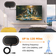 Carica l'immagine nel visualizzatore di Gallery, Bqeel Antenna tv interna per digitale terrestre DTT DVB-T/DVB-T 2 Antenna... - Ilgrandebazar