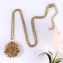 Carica l'immagine nel visualizzatore di Gallery, Tacobear Collana Donna Argento Oro Girasole You are My - Ilgrandebazar