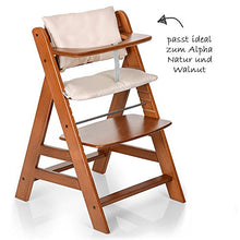 Carica l'immagine nel visualizzatore di Gallery, Hauck, set di 2 cuscini imbottiti qualità per seggiolone Alpha, con Beige