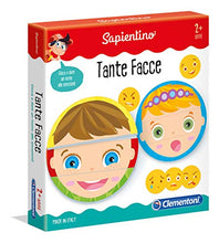 Carica l'immagine nel visualizzatore di Gallery, Clementoni 11957 - Gioco educativo Tante Facce, Multicolore