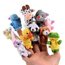 Carica l'immagine nel visualizzatore di Gallery, Rmeet Marionette da Dito,10 Pack Burattini per Dita Animali Finger Puppets... - Ilgrandebazar