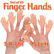 Carica l'immagine nel visualizzatore di Gallery, Set Of Ten Finger Hands Puppets by Accoutrements - Ilgrandebazar