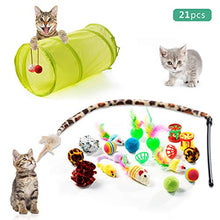 Carica l'immagine nel visualizzatore di Gallery, ZWOOS 21 Pezzi Giocattoli per Gatti Interattivi, Giochi Accessori...