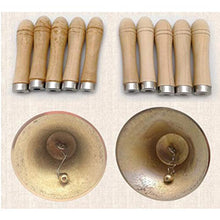 Carica l'immagine nel visualizzatore di Gallery, SUPVOX Campanella Musicale a Mano in Legno d'ottone per Bambini Decorazione... - Ilgrandebazar