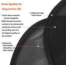 Carica l'immagine nel visualizzatore di Gallery, Tendine Parasole Auto,PEYOU 4 Pezzi 80 GSM Universali Auto with 15s...