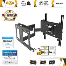 Carica l'immagine nel visualizzatore di Gallery, RICOO Supporto da Parete per TV R23-S Montaggio Staffa televisore Nero - Ilgrandebazar