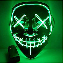 Carica l'immagine nel visualizzatore di Gallery, Kaliwa Maschera LED Halloween - Divertente Maschere con 3 modalità... - Ilgrandebazar