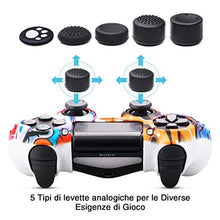 Carica l'immagine nel visualizzatore di Gallery, 6amLifestyle Cover Skin Controller PS4 Dualshock in Silicone Graffiti 01