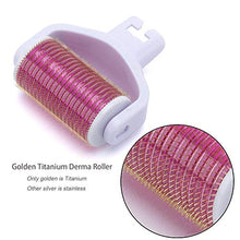 Carica l'immagine nel visualizzatore di Gallery, Classic 3 in 1 Titanium Derma roller, 3 separata teste a rulli 3 1 white - Ilgrandebazar
