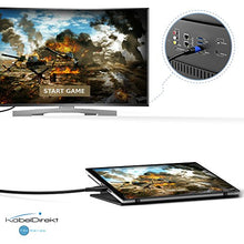 Carica l'immagine nel visualizzatore di Gallery, KabelDirekt 2m Cavo Micro HDMI, compatibile con (HDMI 2.0a/b 2.0/1.4a,