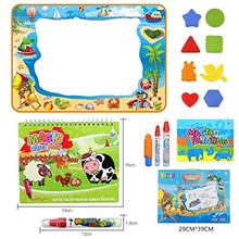 Carica l'immagine nel visualizzatore di Gallery, Pachock Grande Doodle Tappeto Magico 100CM x 70CM, Acqua Tappeto... - Ilgrandebazar