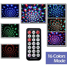 Carica l'immagine nel visualizzatore di Gallery, BACKTURE Luci da Palco, Discoteca LED Bluetooth con Telecomando e USB...