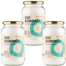 Carica l'immagine nel visualizzatore di Gallery, Olio di Cocco Biologico Extra Vergine CocoNativo – 3x1000ml – Crudo e...