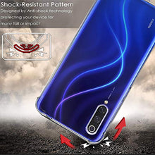 Carica l'immagine nel visualizzatore di Gallery, Ferilinso Cover per Xiaomi Mi 9 Lite Cover, [Rinforzare la Trasparente
