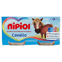 Carica l'immagine nel visualizzatore di Gallery, Nipiol Omogeneizzato con Cavallo - 160 gr - Ilgrandebazar