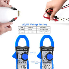 Carica l'immagine nel visualizzatore di Gallery, Pinza Amperometrica Professionale AP-570C True RMS &amp; 4000 Conteggio Senza...