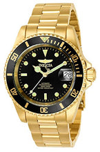 Carica l'immagine nel visualizzatore di Gallery, Invicta Pro Diver - Orologio automatico giapponese, da uomo Nero/Oro/Oro - Ilgrandebazar