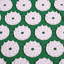 Carica l'immagine nel visualizzatore di Gallery, amzdeal Set Tappetino Agopressione, Include per Agopressione+ Verde grigio
