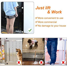 Carica l'immagine nel visualizzatore di Gallery, NiLeFo Magic Gate – Portatile Pieghevole Dog barriera di Sicurezza, nero - Ilgrandebazar