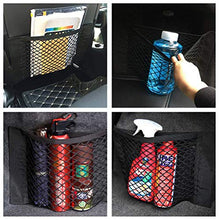 Carica l'immagine nel visualizzatore di Gallery, QLOUNI 2pcs Universal Car Organizers - Tasche in Rete Elastica autoadesiva...