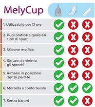 Carica l'immagine nel visualizzatore di Gallery, Melycup Coppetta Mestruale 2° Generazione Small Morbida Intimo Donna - Ilgrandebazar