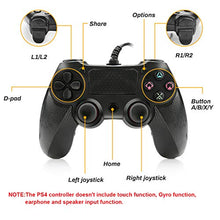 Carica l'immagine nel visualizzatore di Gallery, Controller Powcan PS4 cablato per Playstation 4 Dual Vibration...