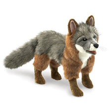 Carica l'immagine nel visualizzatore di Gallery, Folkmanis burattino di Mano Gray Fox - Ilgrandebazar