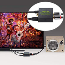 Carica l'immagine nel visualizzatore di Gallery, LiNKFOR DAC Audio Convertitore Digitale ad Analogico Coassiale Ottico a RCA...