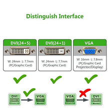 Carica l'immagine nel visualizzatore di Gallery, CableDeconn Active DVI-D Dual Link 24 + 1 maschio a VGA video con...