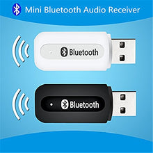 Carica l'immagine nel visualizzatore di Gallery, Ricevitore Bluetooth Aigoss, 4.2 USB Adattatore Portatile Wireless...