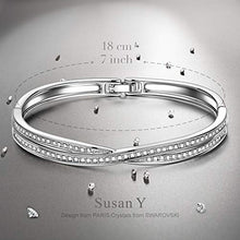Carica l'immagine nel visualizzatore di Gallery, Susan Y Regali San Valentino per Lei, Croce Bracciale Bracciali Per Donne - Ilgrandebazar