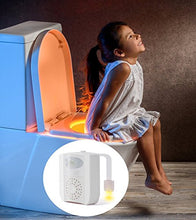 Carica l'immagine nel visualizzatore di Gallery, Luce WC Lampada Notturna –Rantizon LED Notturne de con di... - Ilgrandebazar