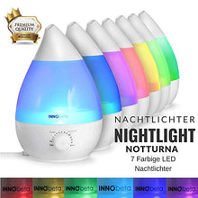 Carica l'immagine nel visualizzatore di Gallery, InnoBeta Waterdrop 2,4Liter Umidificatori Ambiente, Umidificatore - Ilgrandebazar