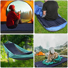 Carica l'immagine nel visualizzatore di Gallery, Unigear Materasso Campeggio Gonfiabile, Letto Gonfiabile da Aggiornato blu