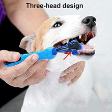 Carica l'immagine nel visualizzatore di Gallery, Spazzolino da Denti per Cani, INTVN 5 Pezzi Pet Professionale Pet...